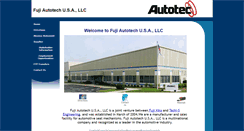 Desktop Screenshot of fujiautotec.com